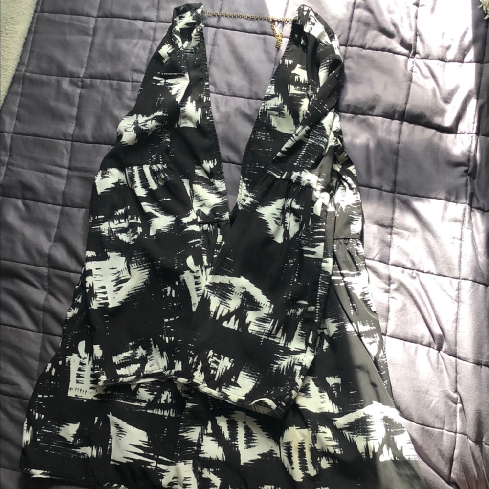 Dolce Vita Deep V Tie Dye Dress